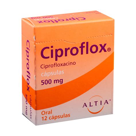 ciprofloxacino 500 mg